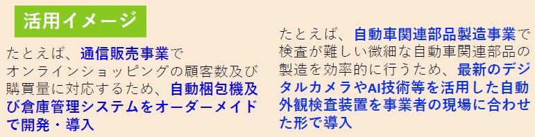 中小企業省力化投資補助金パンフレット